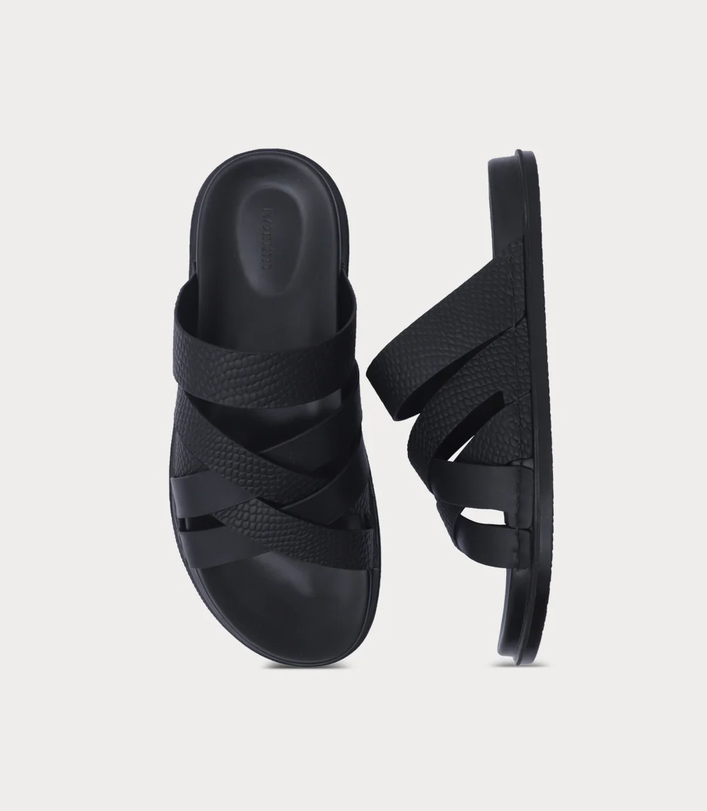 Men Slipper-BLACK - Image 4