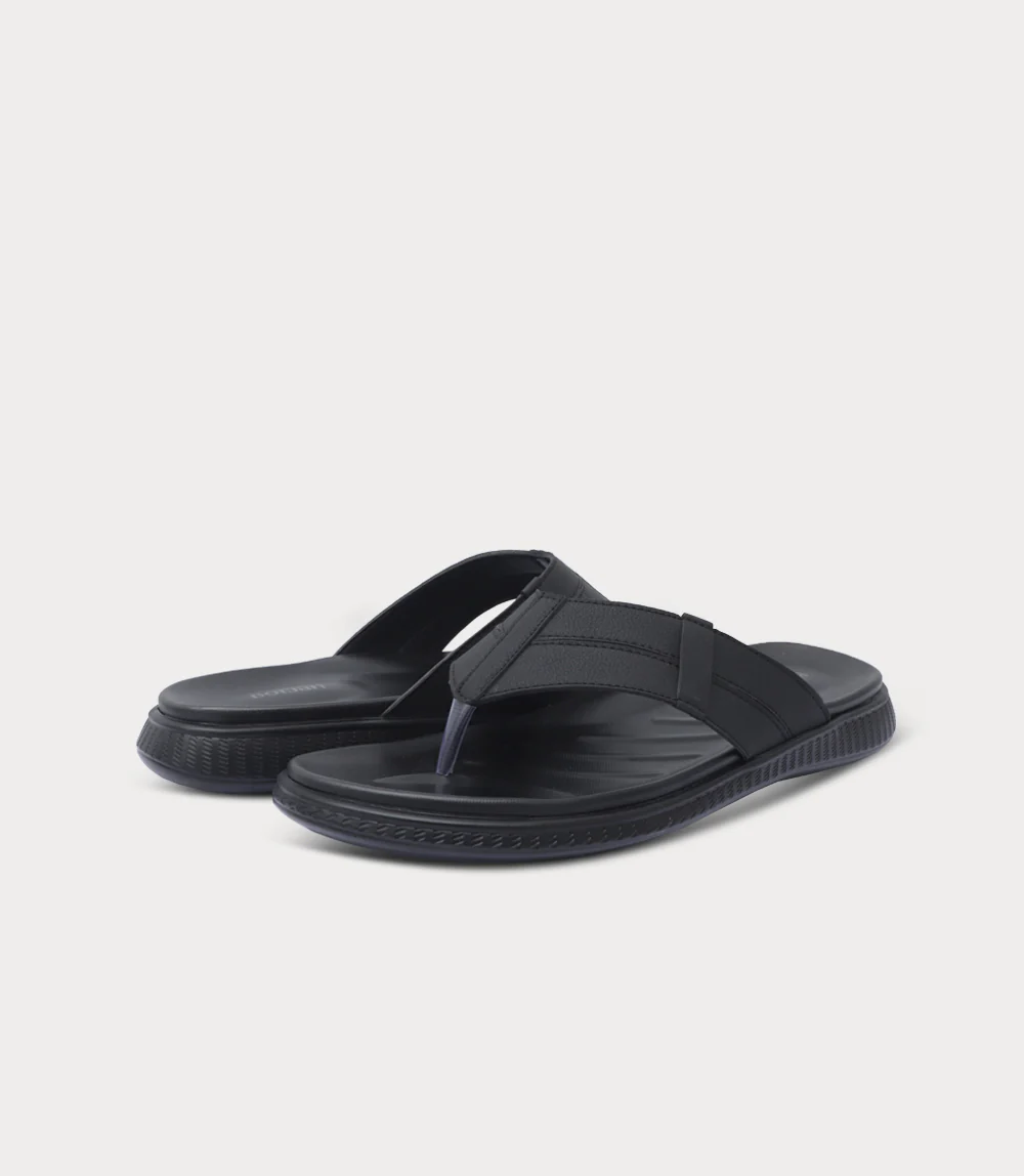 Men Chappal-BLACK - Image 3