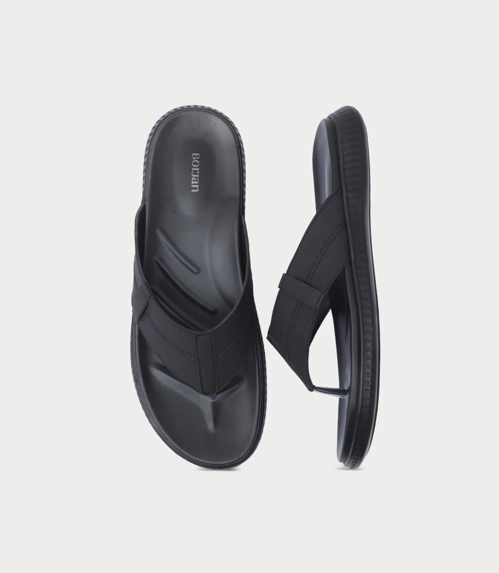 Men Chappal-BLACK - Image 4