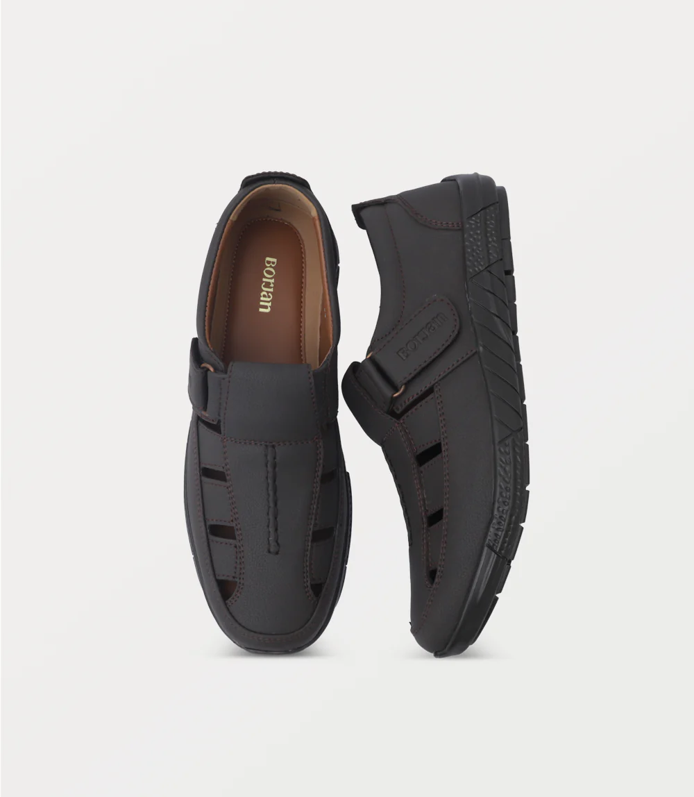 Men Sandal-ESPRESSO - Image 4