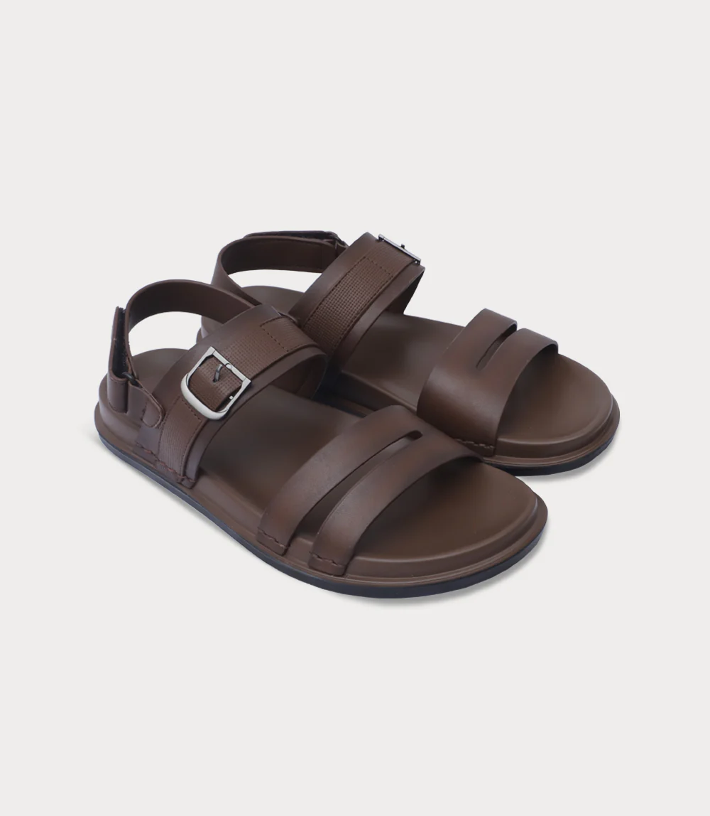 Men Sandal-BROWN - Image 2