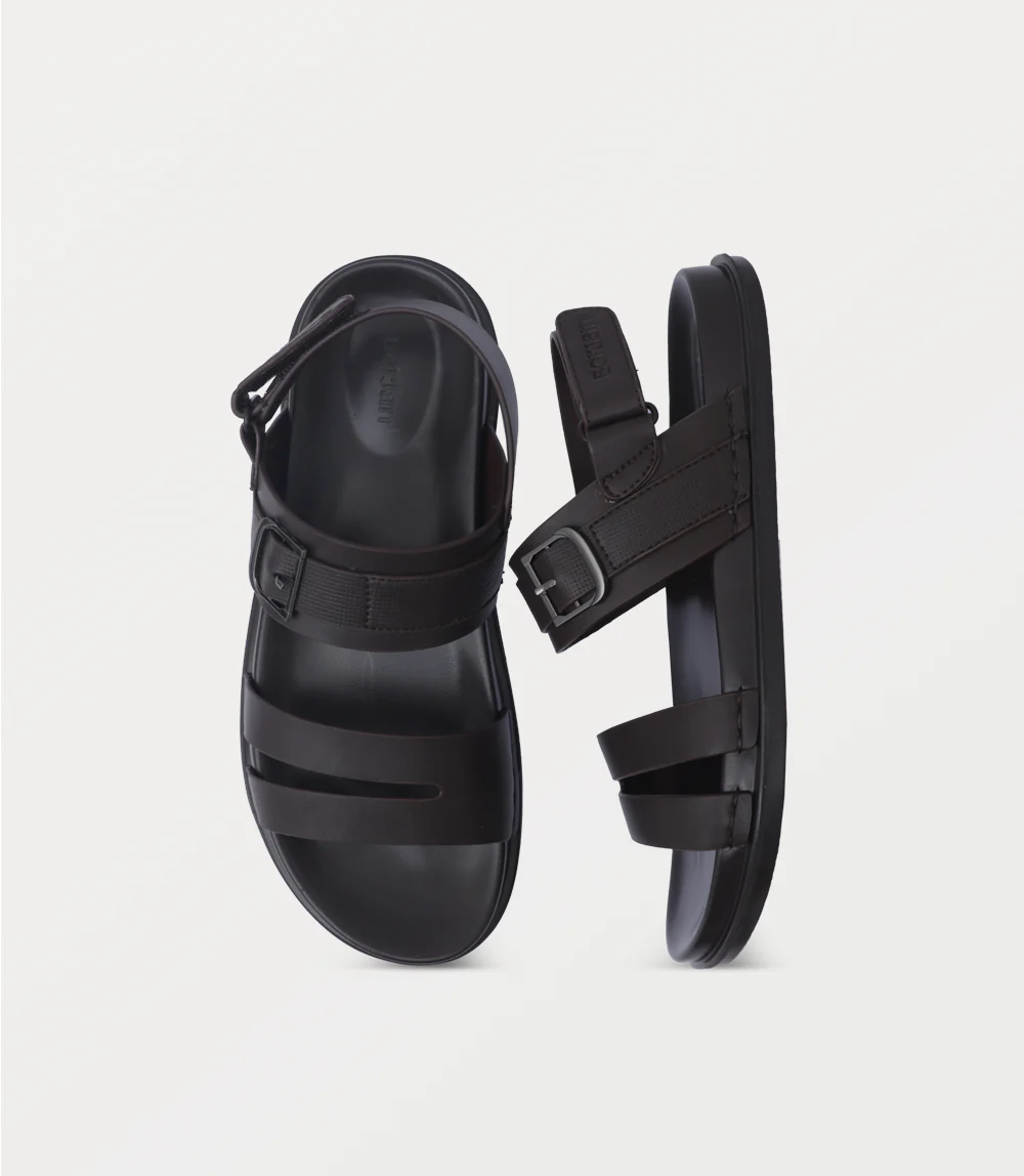 Men Sandal-ESPRESSO - Image 4