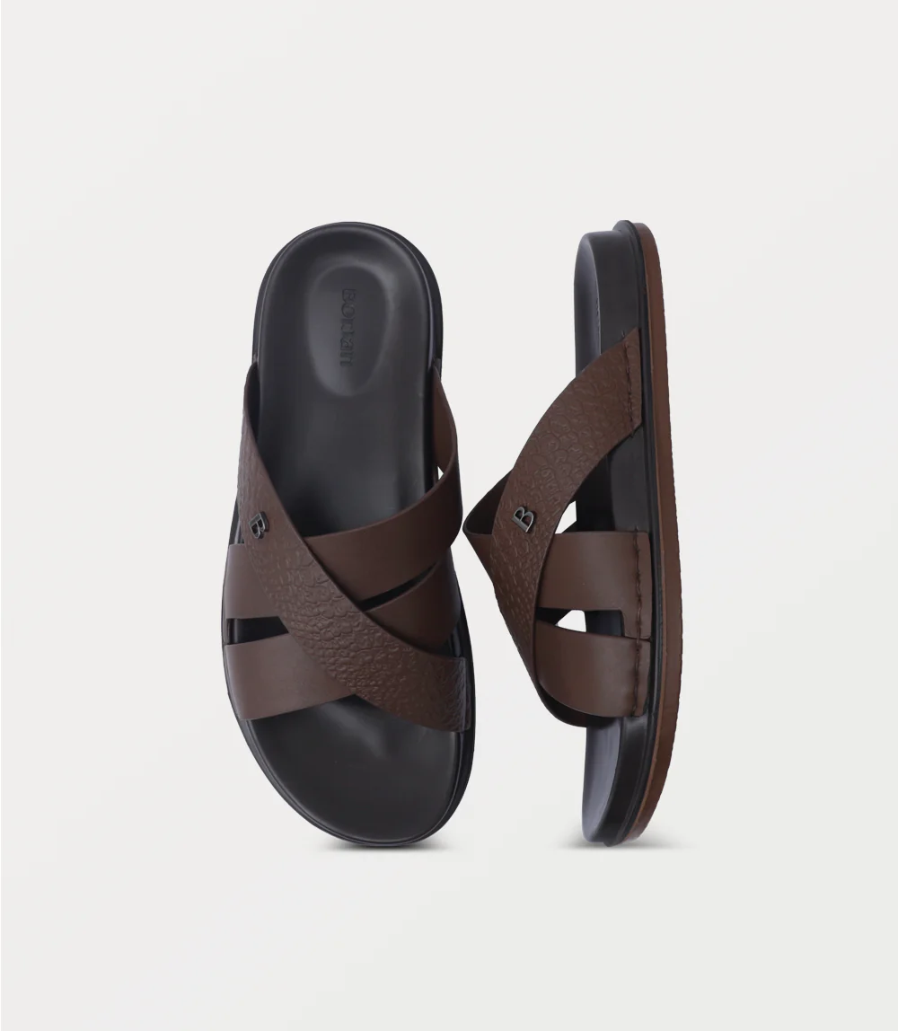 Men Slipper-BROWN - Image 4