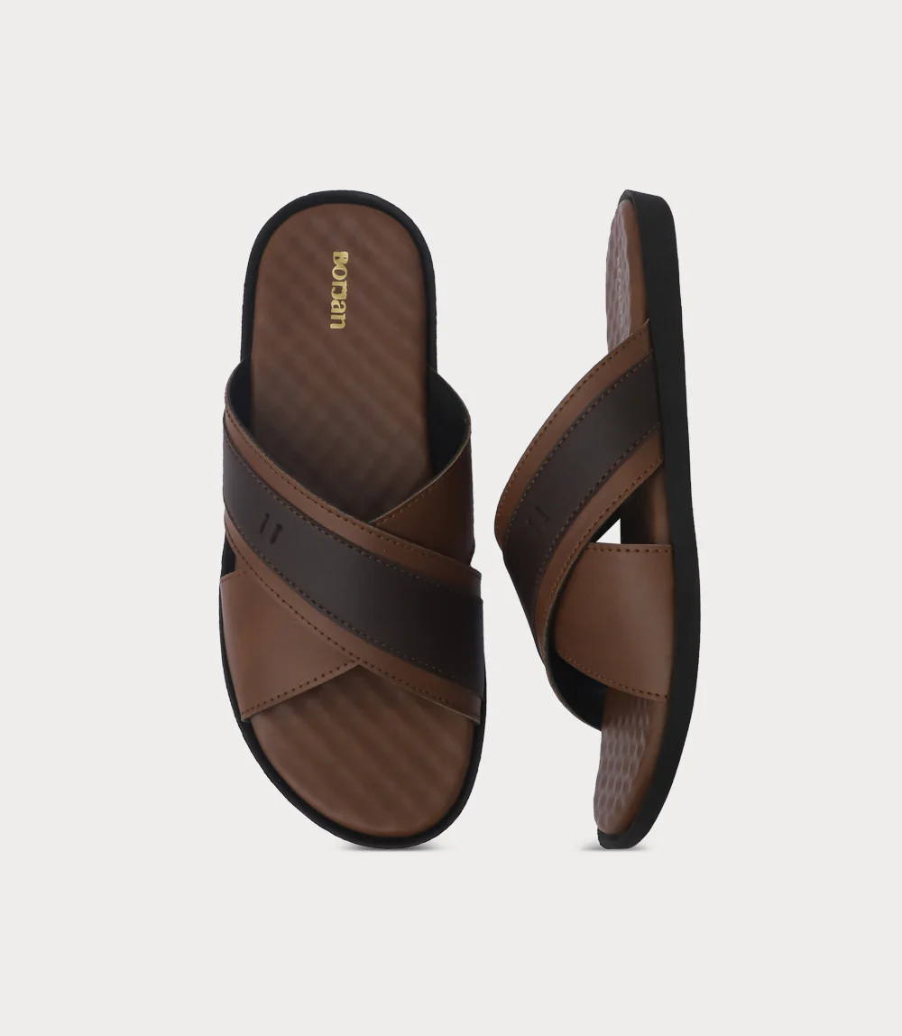 Men Slipper-BROWN - Image 4