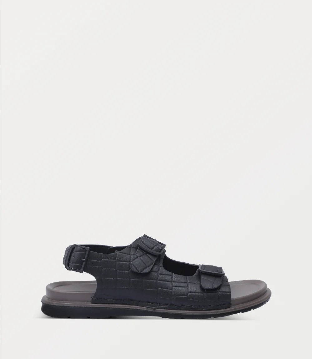Men Sandal-BLACK