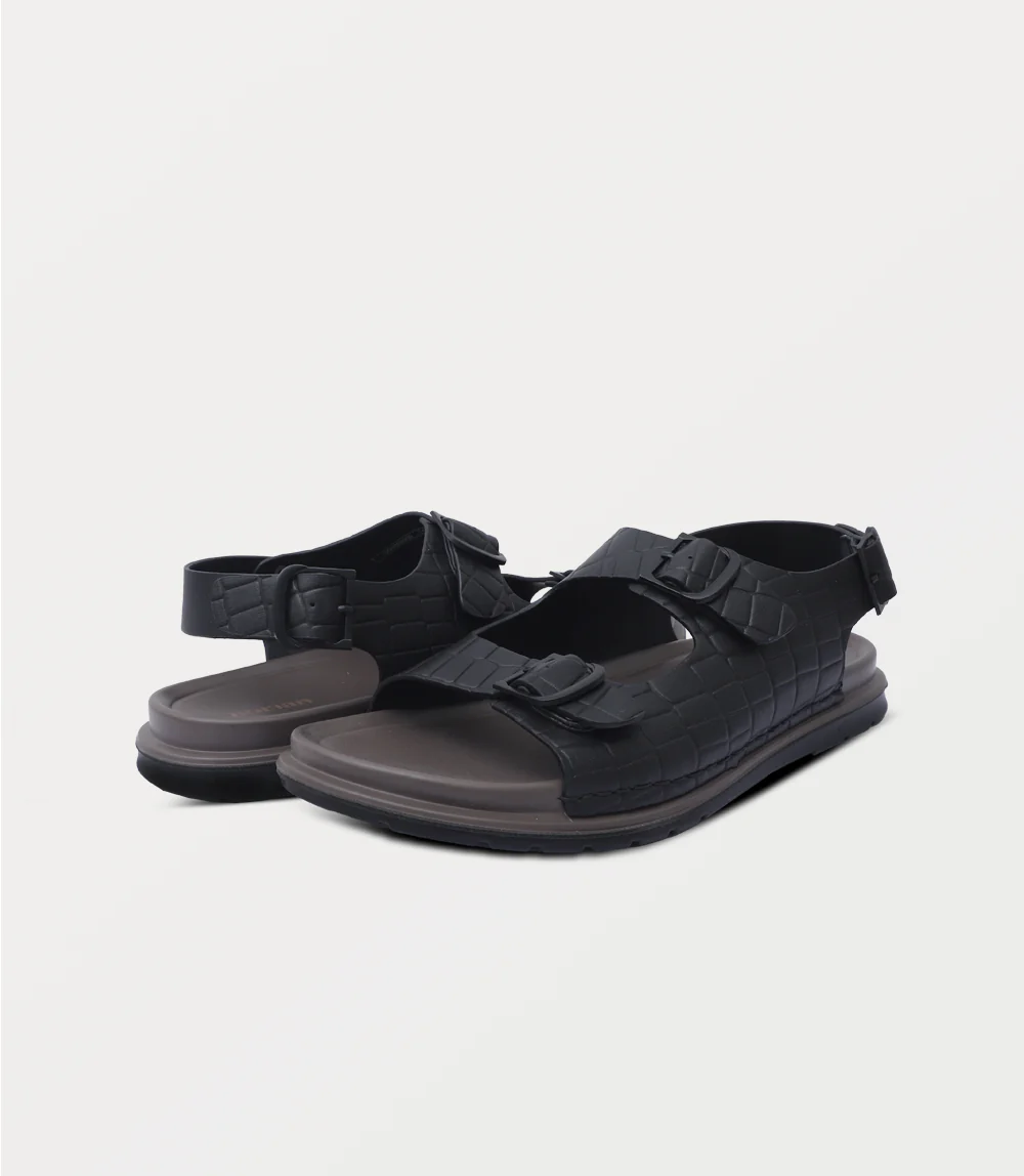 Men Sandal-BLACK - Image 3