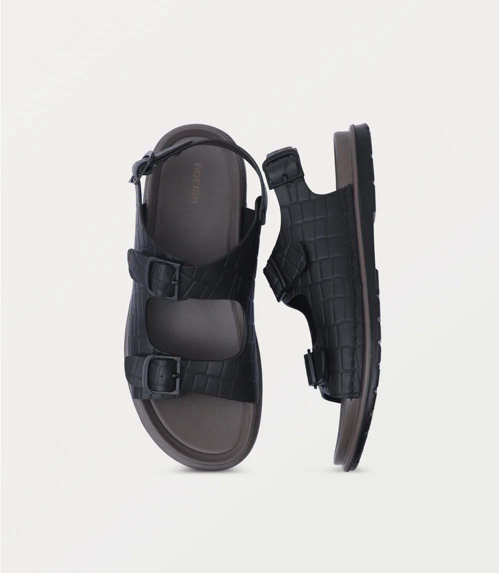 Men Sandal-BLACK - Image 4