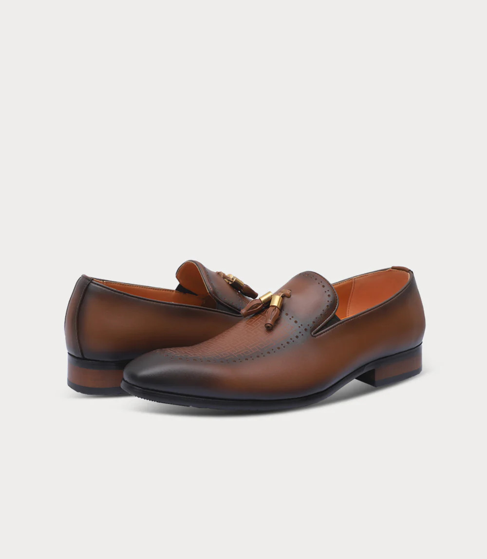 Men Slip On-BROWN - Image 3