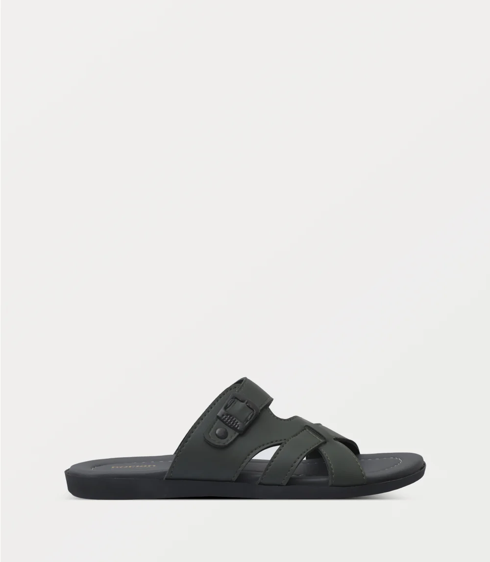 Men Slipper-OLIVE