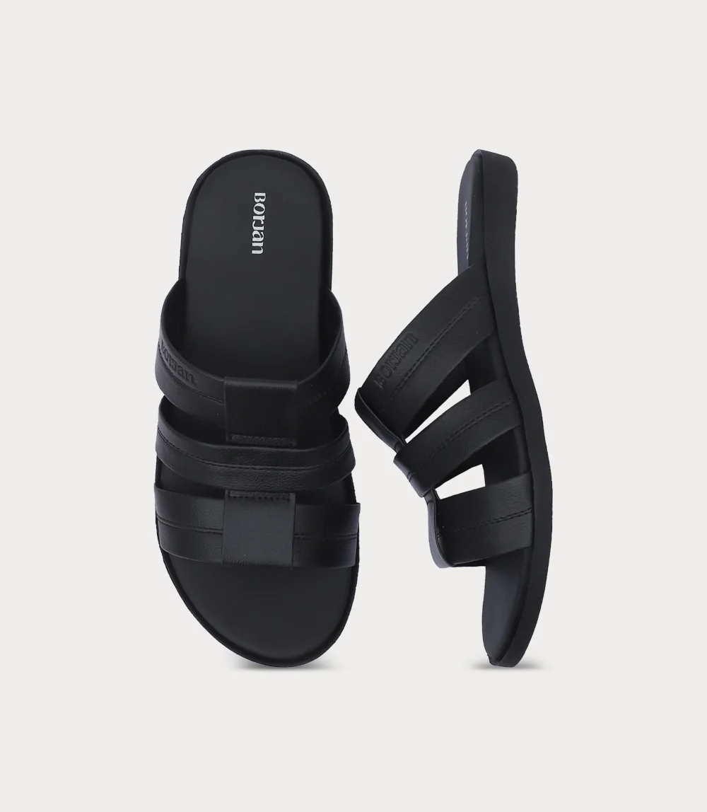 Men Slipper-BLACK - Image 4