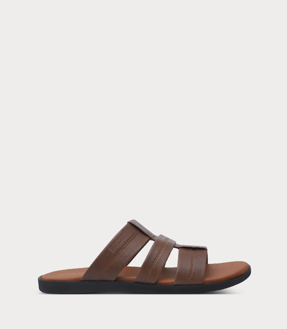 Men Slipper-BROWN