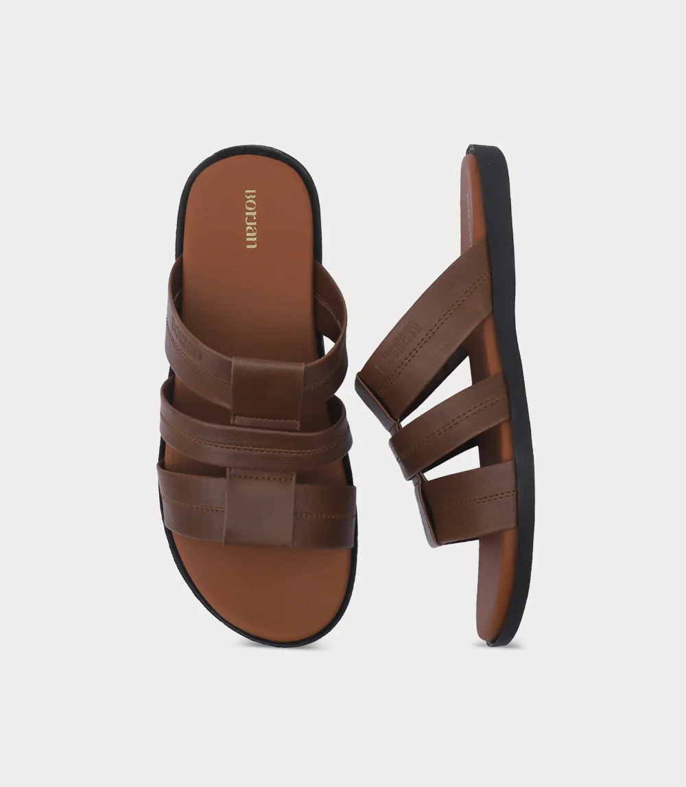 Men Slipper-BROWN - Image 4