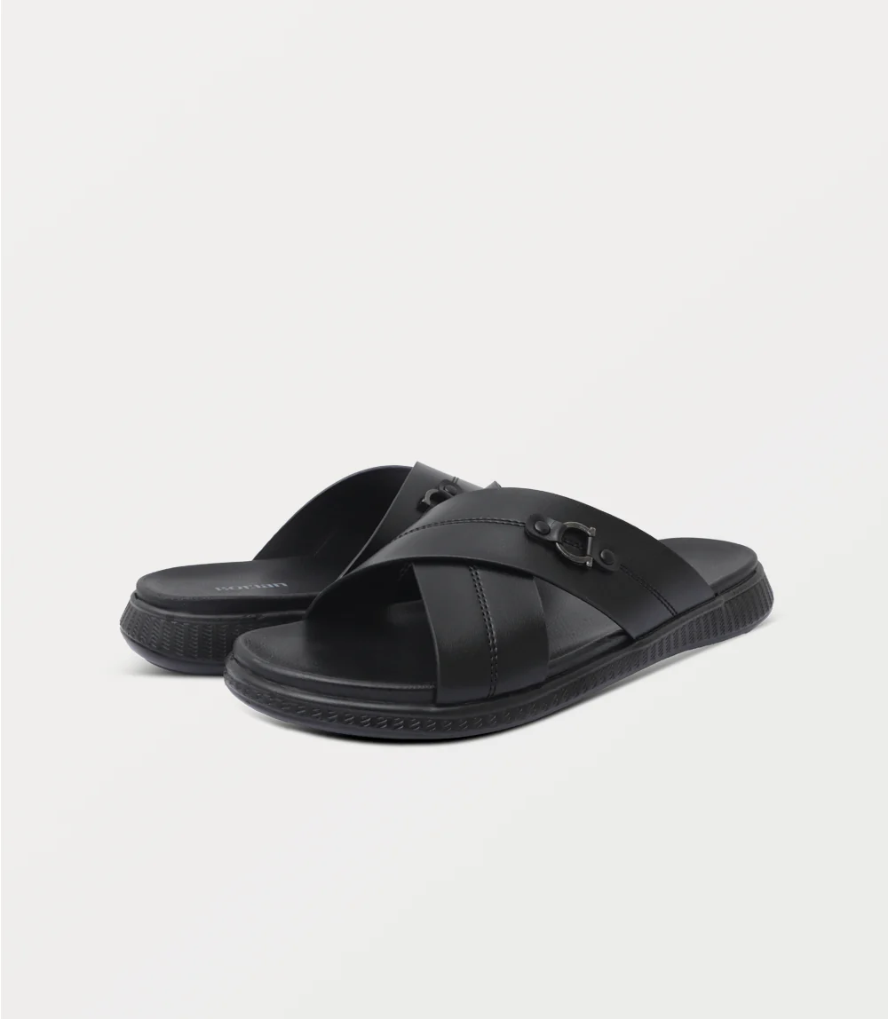 Men Slipper-BLACK - Image 3