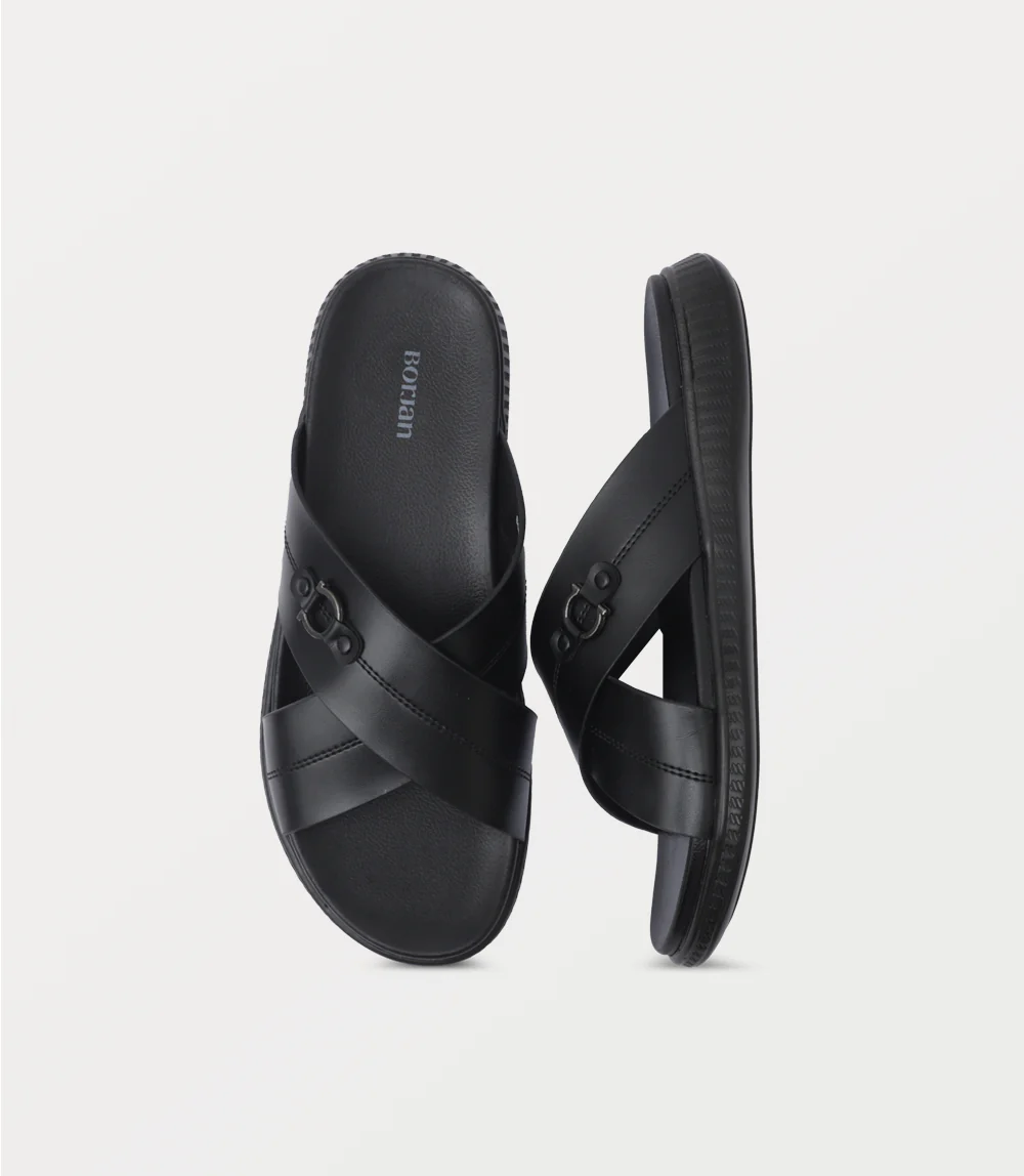 Men Slipper-BLACK - Image 4