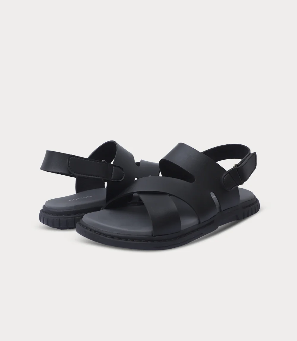Men Sandal-BLACK - Image 3