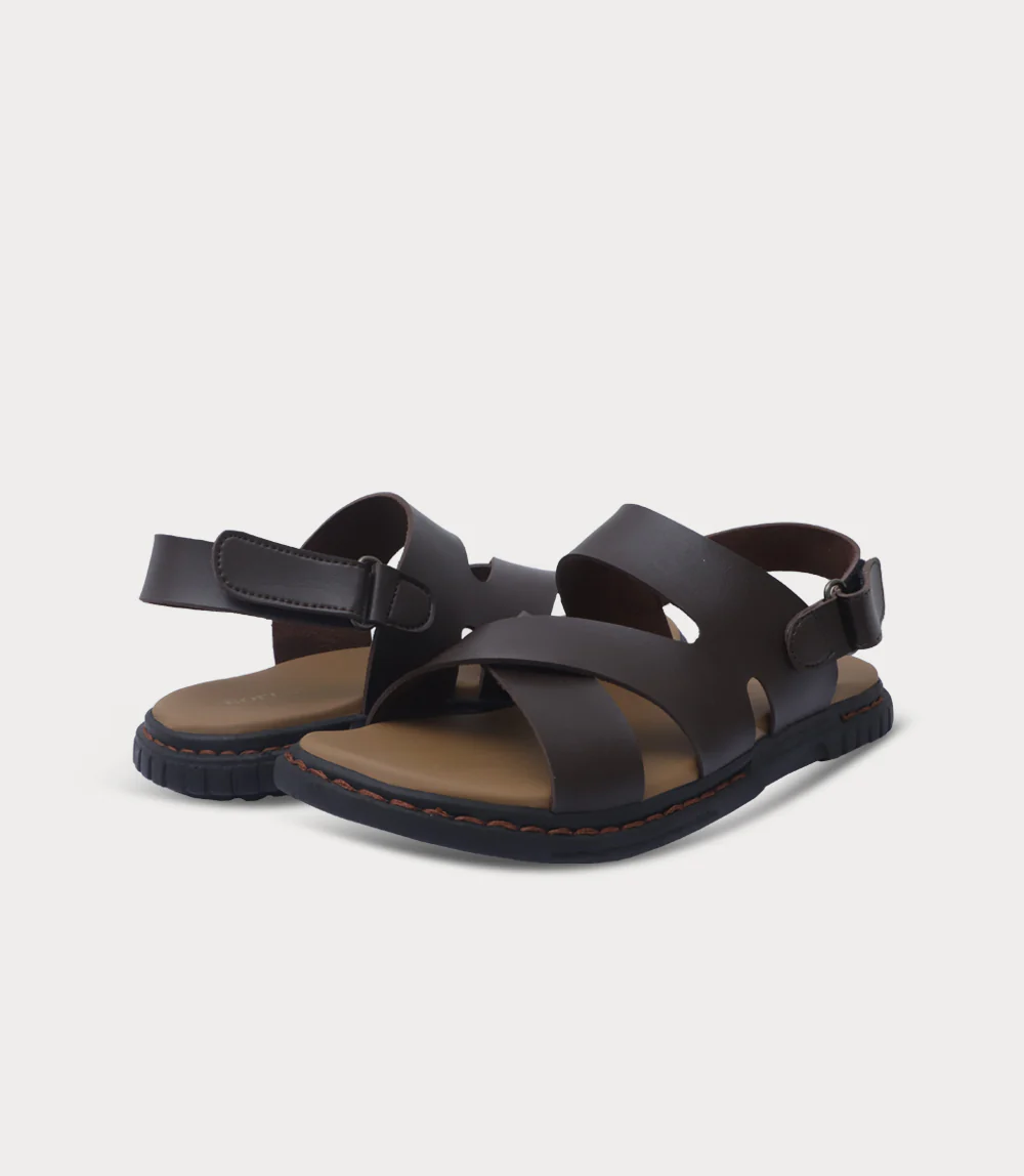 Men Sandal-ESPRESSO - Image 3