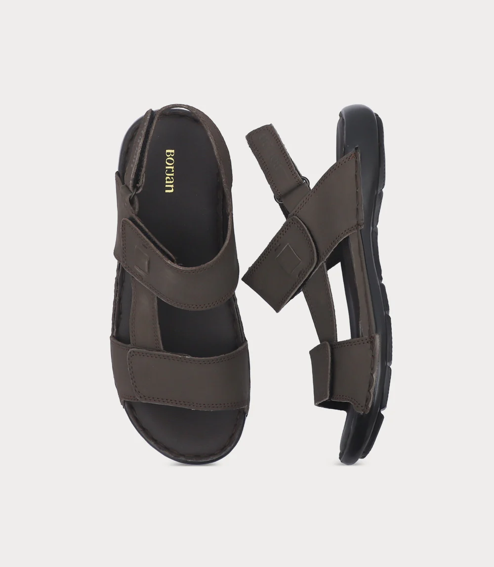 Men Sandal-ESPRESSO - Image 4