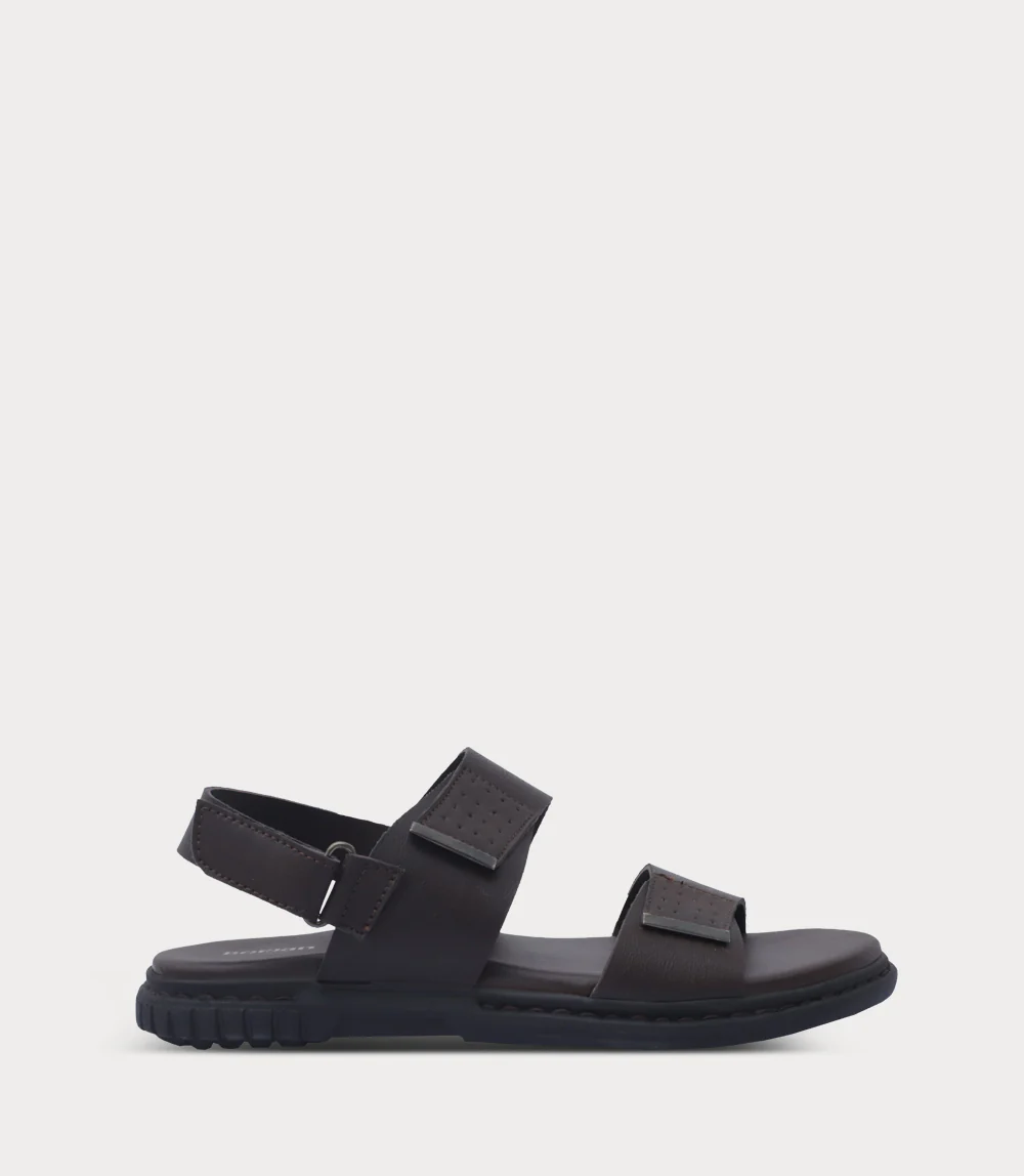 Men Sandal-BROWN