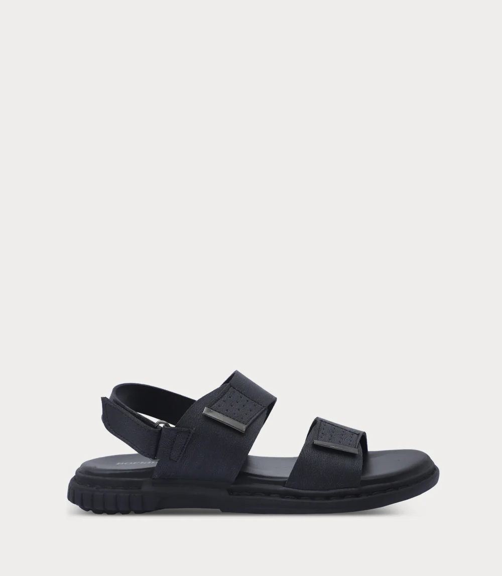 Men Sandal-CHARCOAL GREY
