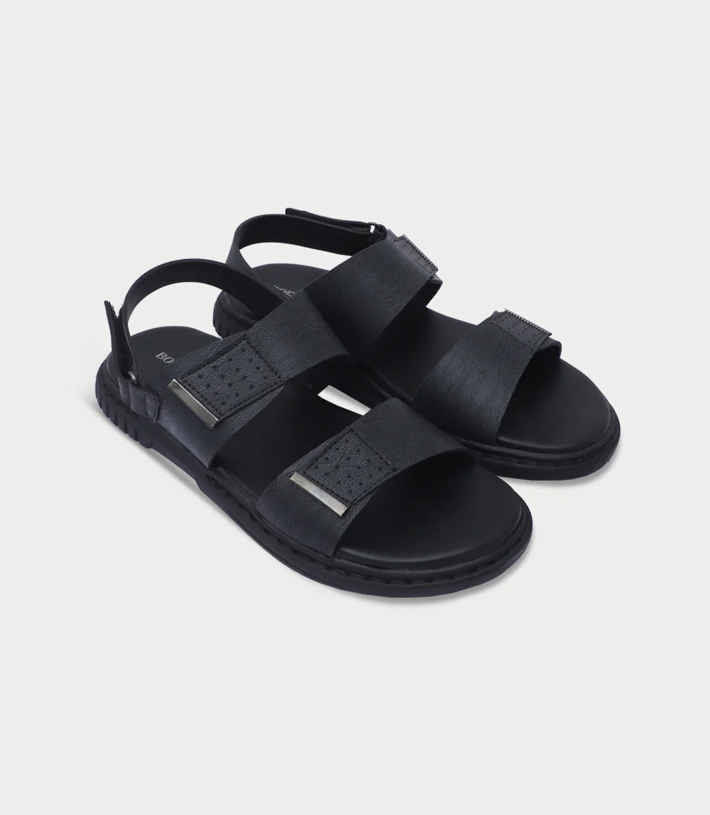Men Sandal-CHARCOAL GREY - Image 2