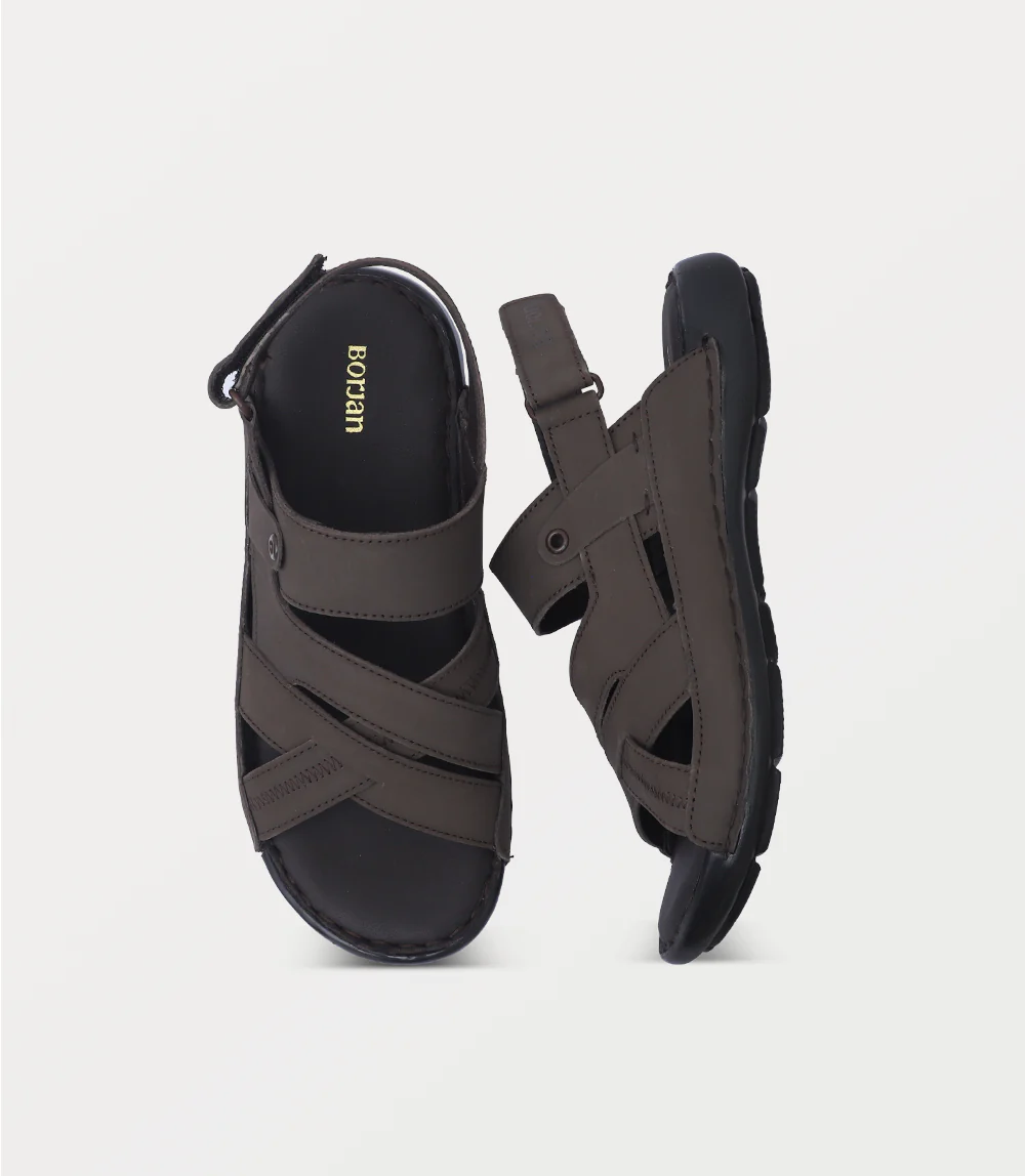 Men Sandal-ESPRESSO - Image 4