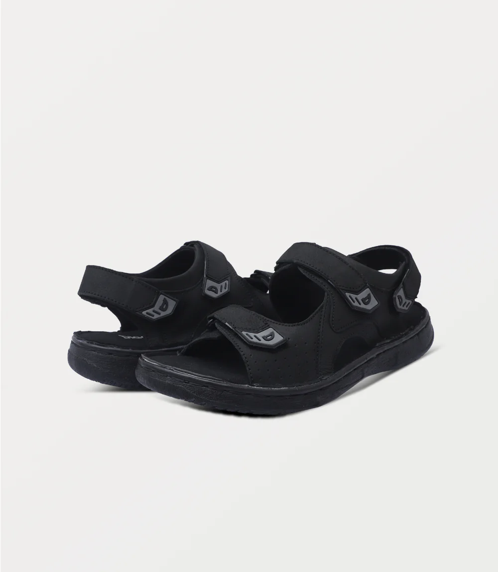 Men Sandal-BLACK - Image 3