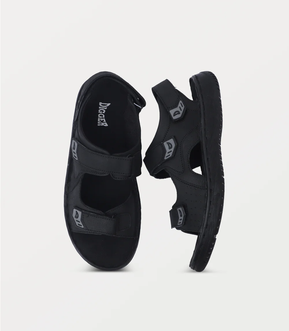 Men Sandal-BLACK - Image 4