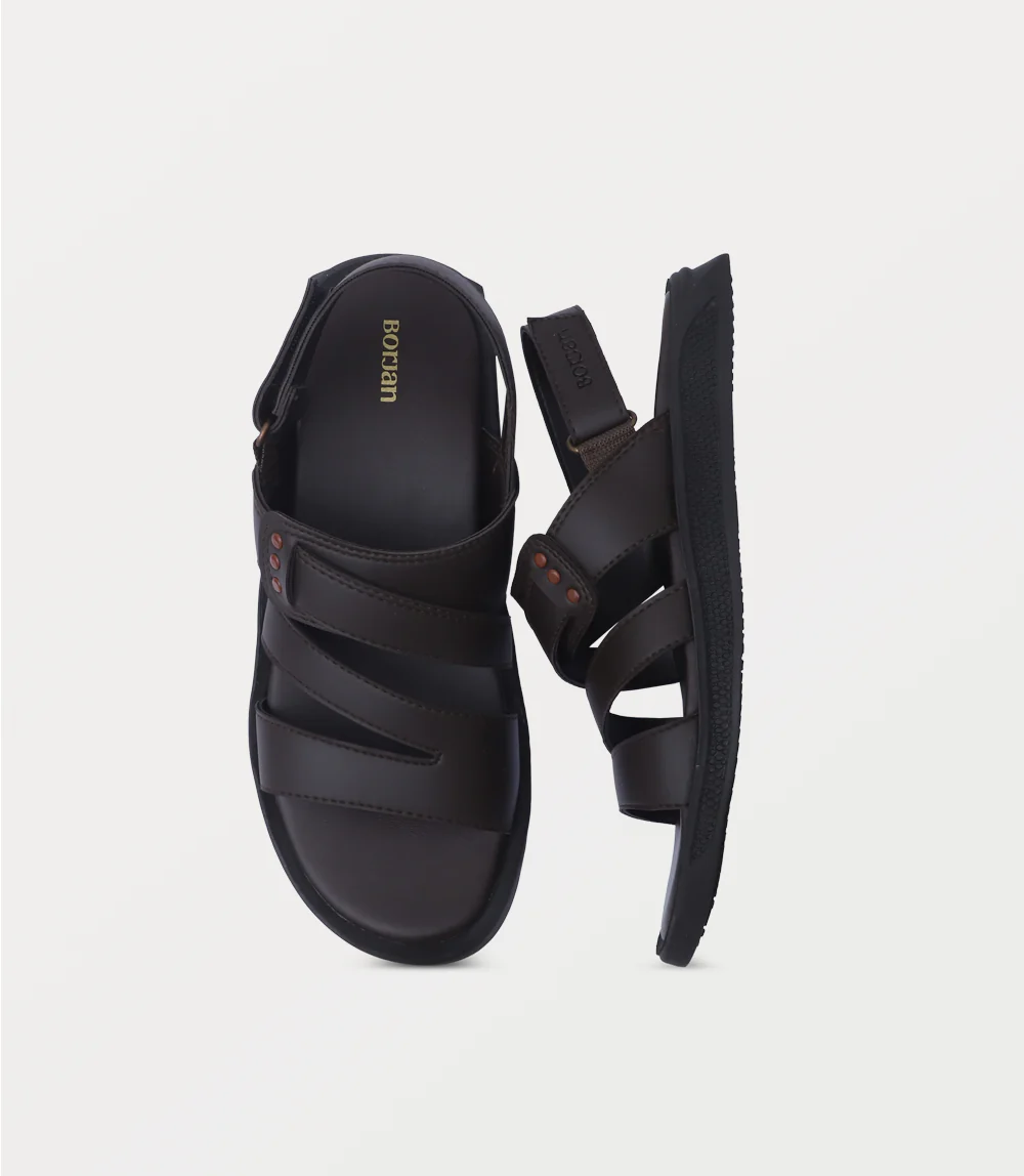 Men Sandal-ESPRESSO - Image 4