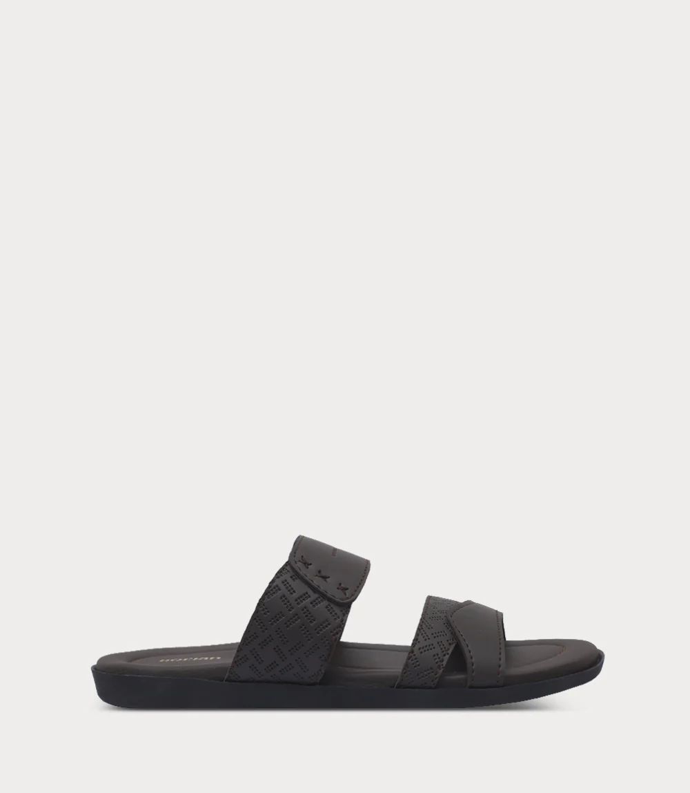 Men Slipper-BROWN