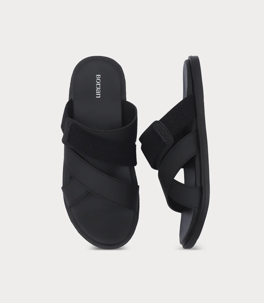 Men Slipper-BLACK - Image 4