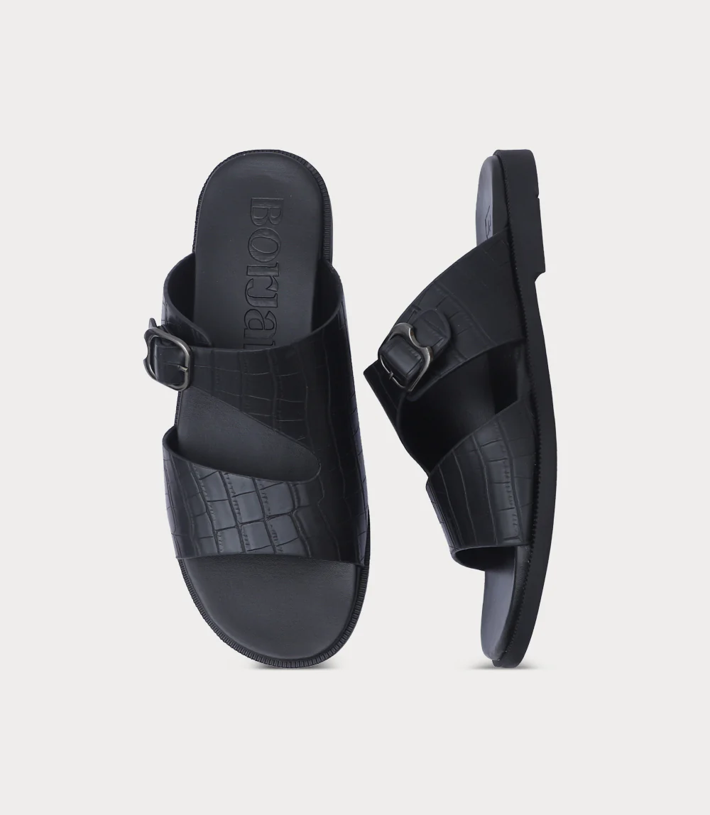 Men Slipper-BLACK - Image 4