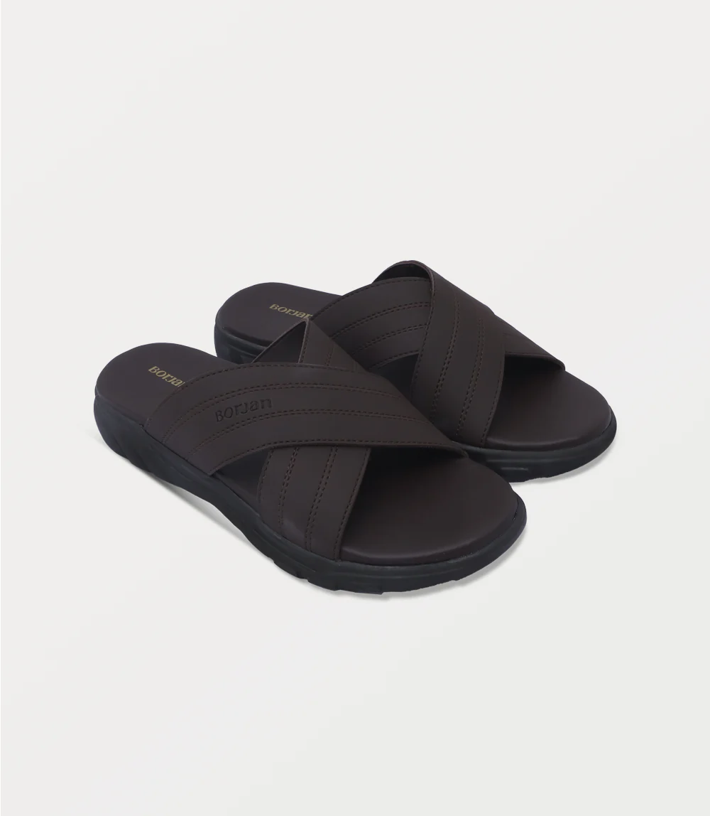 Men Slipper-BROWN - Image 2
