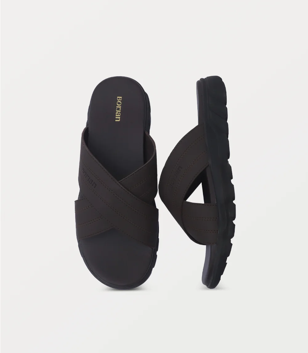 Men Slipper-BROWN - Image 4
