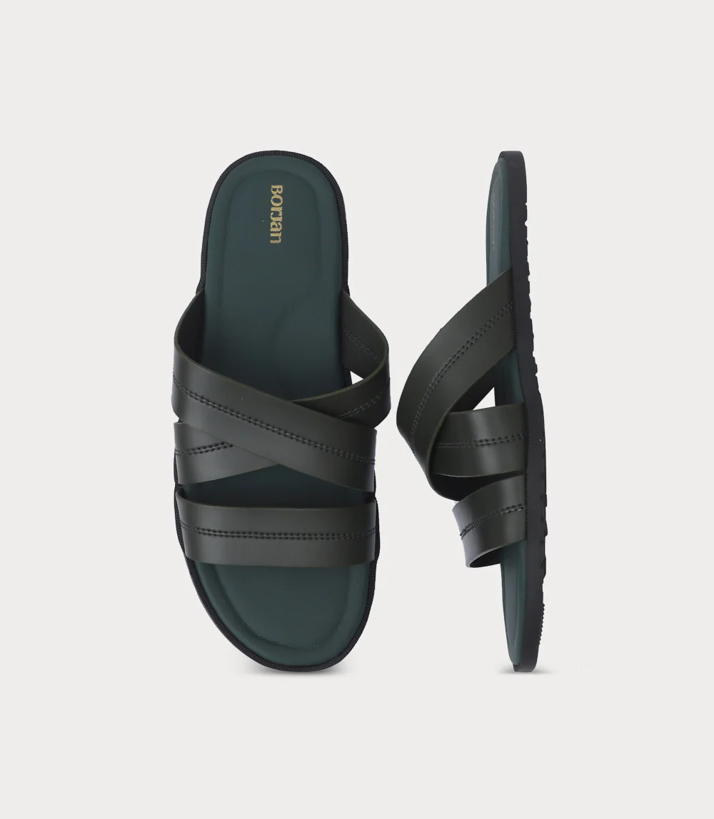 Men Slipper-OLIVE - Image 4