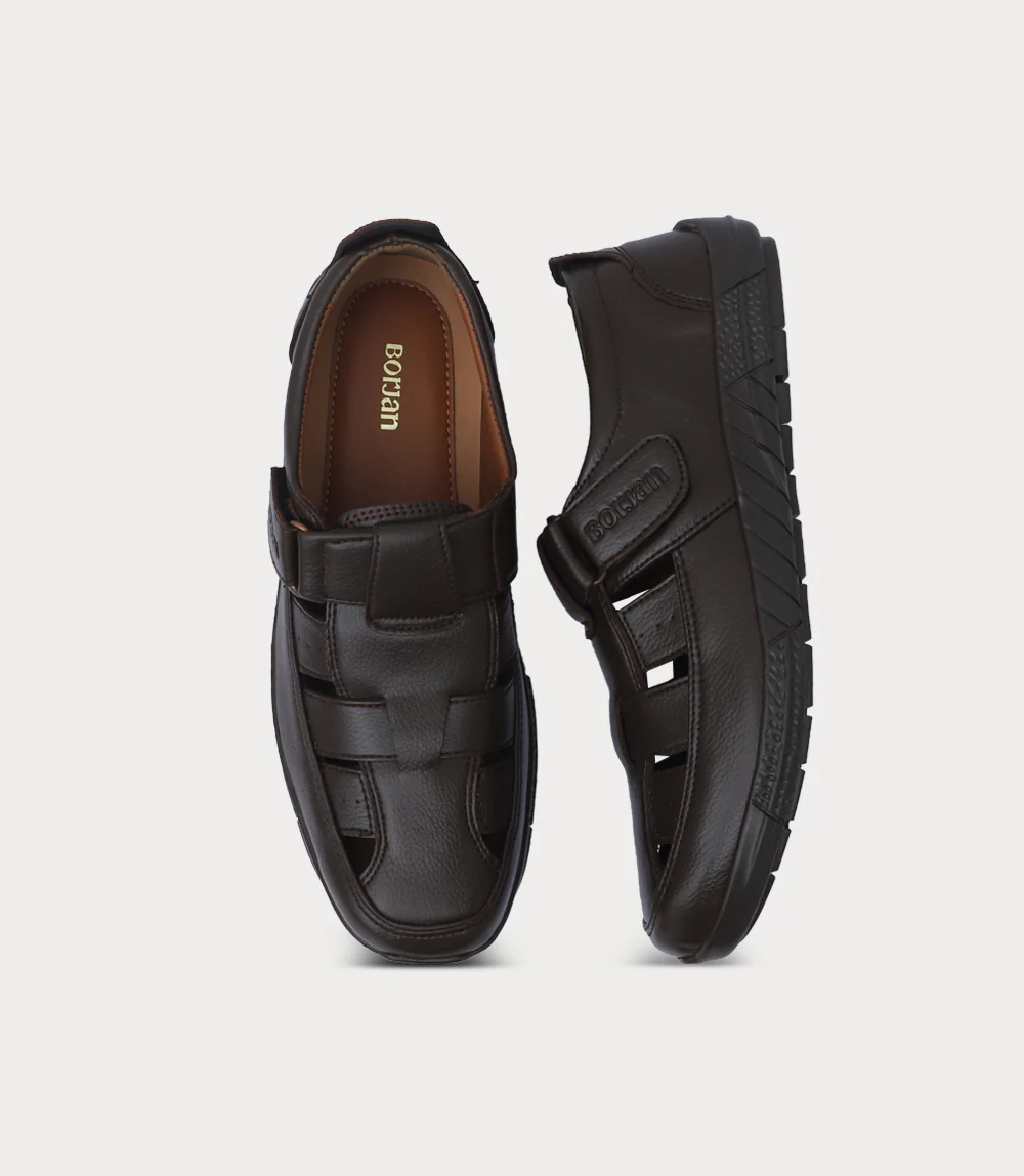 Men Sandal-ESPRESSO - Image 4