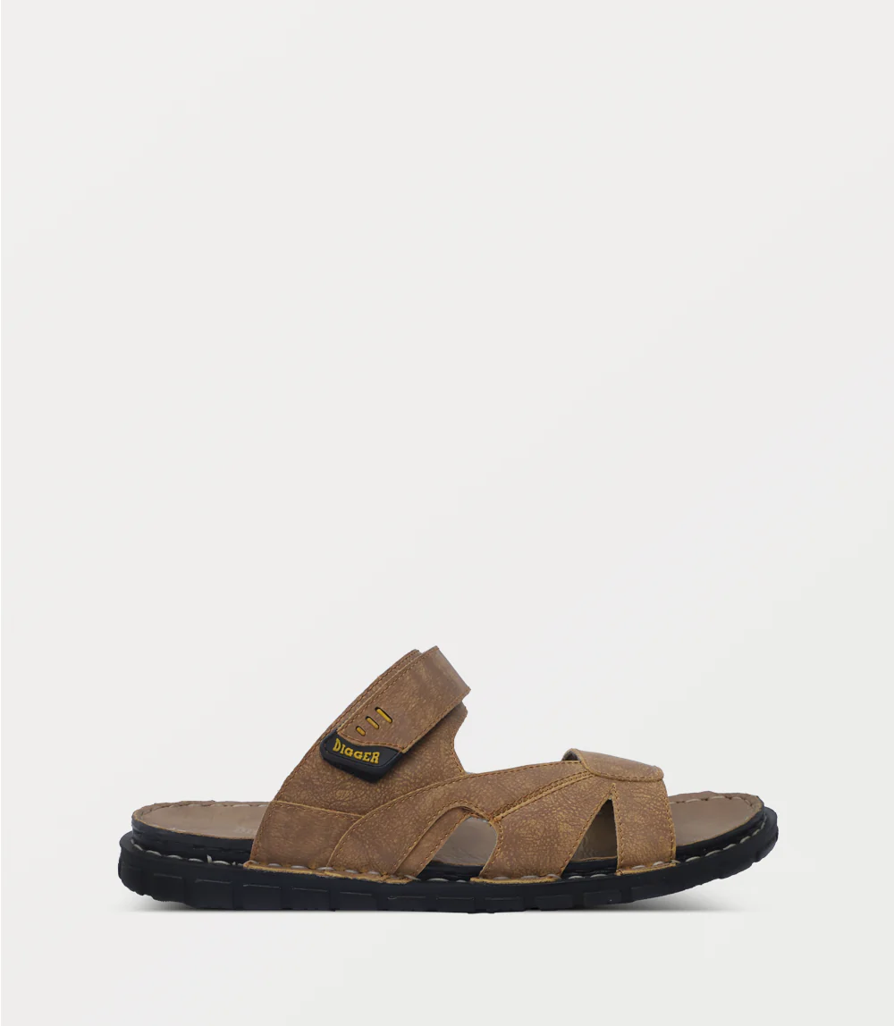 Men Slipper-BROWN