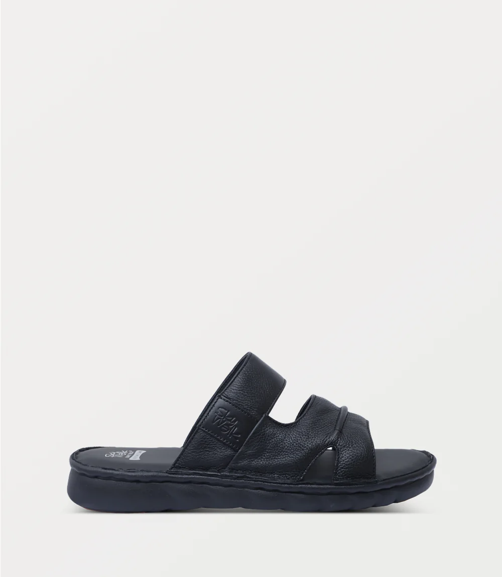 Men Slipper-BLACK
