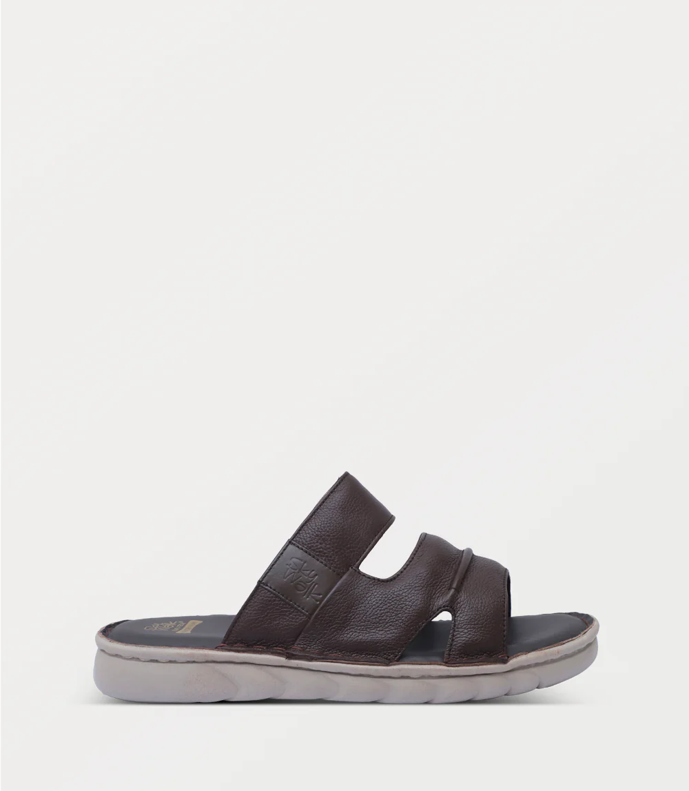 Men Slipper-BROWN