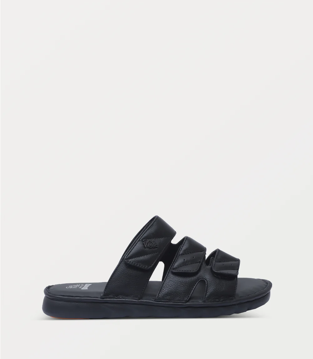 Men Slipper-BLACK
