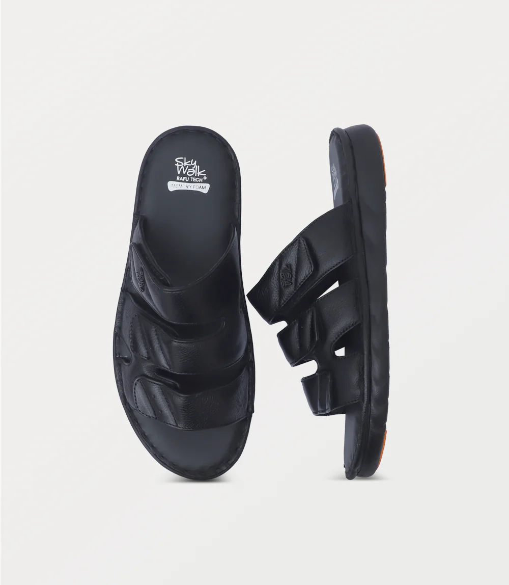 Men Slipper-BLACK - Image 4