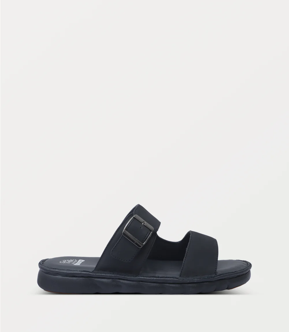 Men Slipper-BLACK
