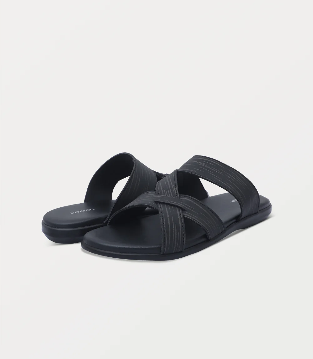 Men Slipper-BLACK - Image 3