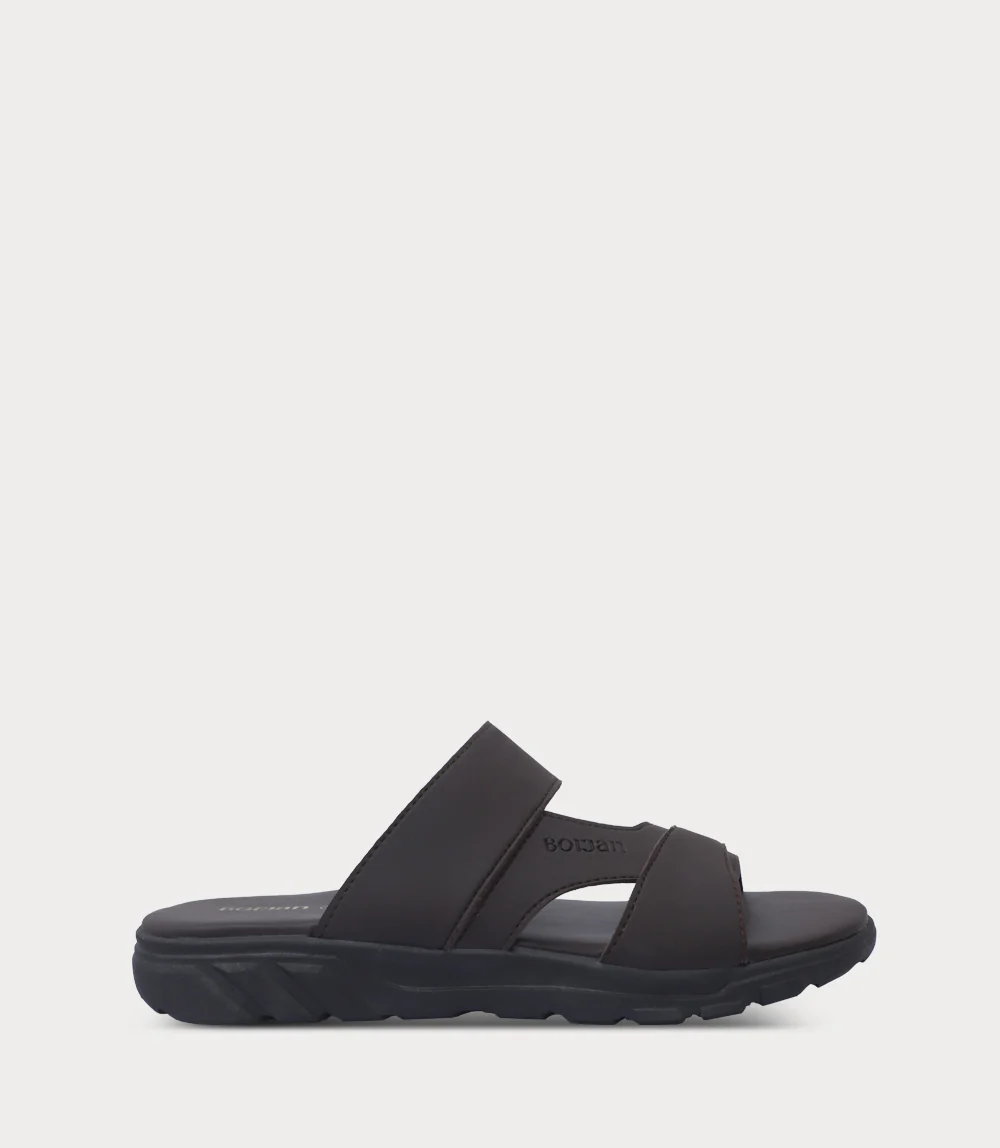 Men Slipper-BROWN