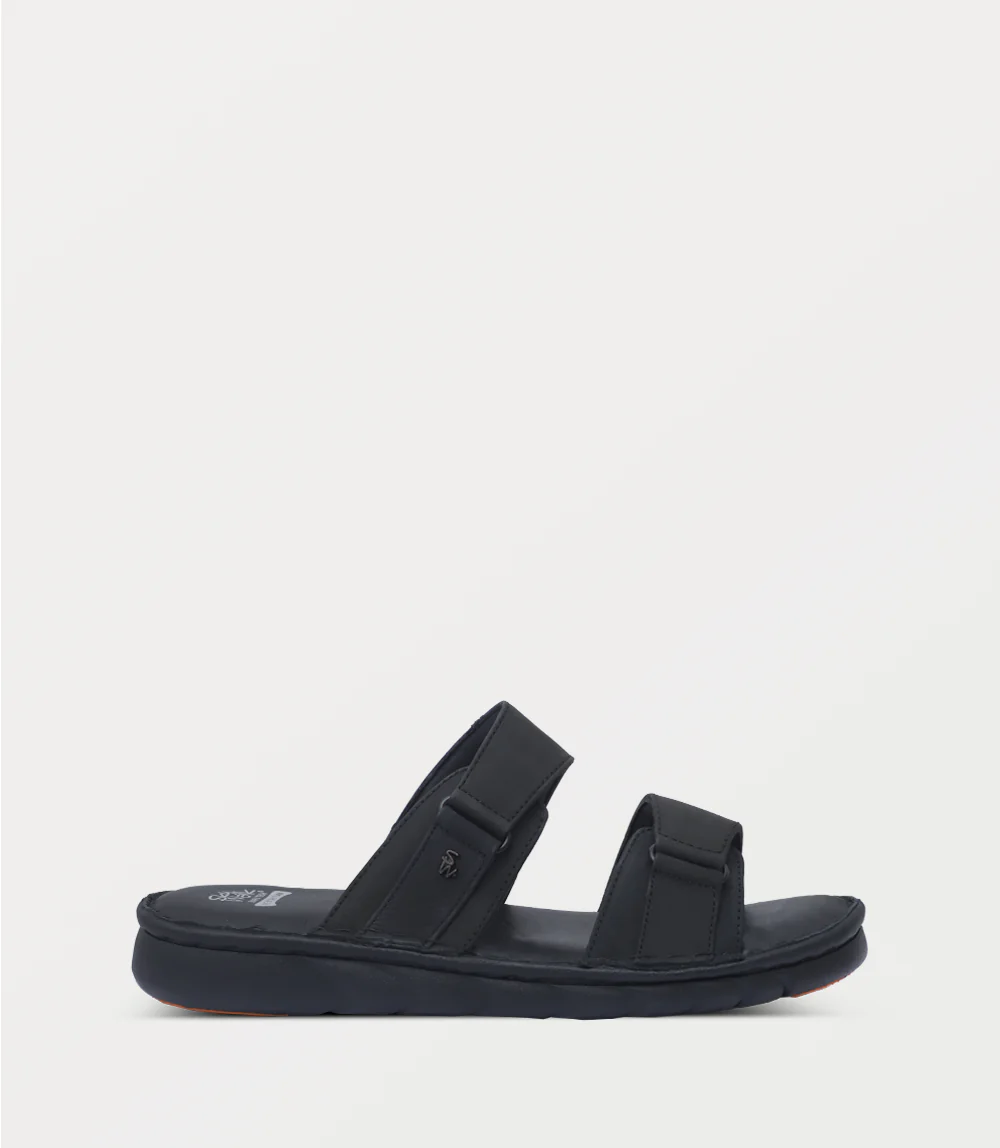 Men Slipper-BLACK