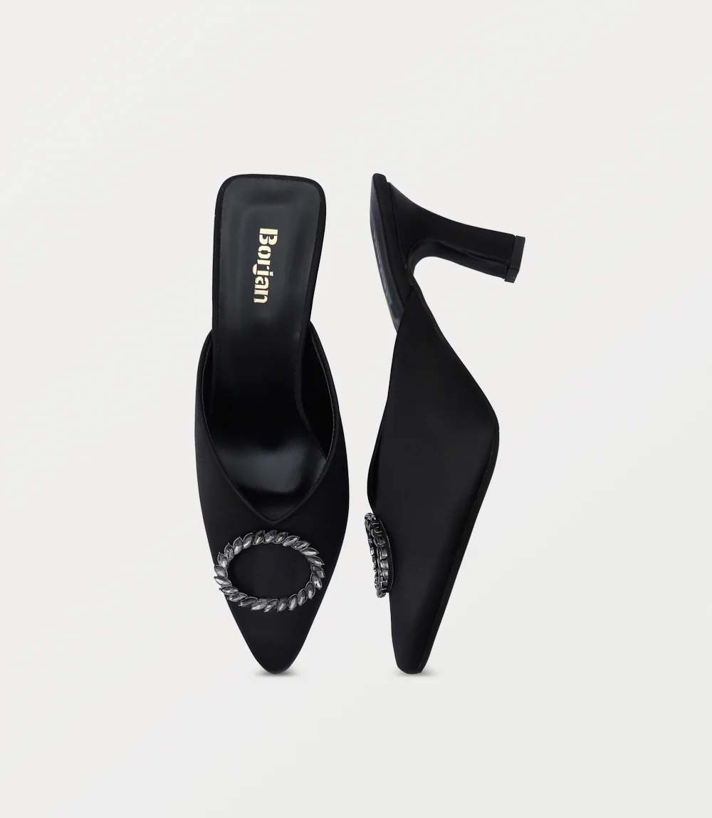 Women Mule-BLACK - Image 4