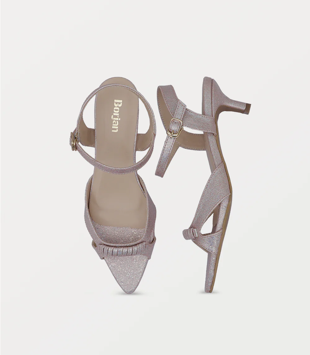 Women Sandal Heels-PINK - Image 4
