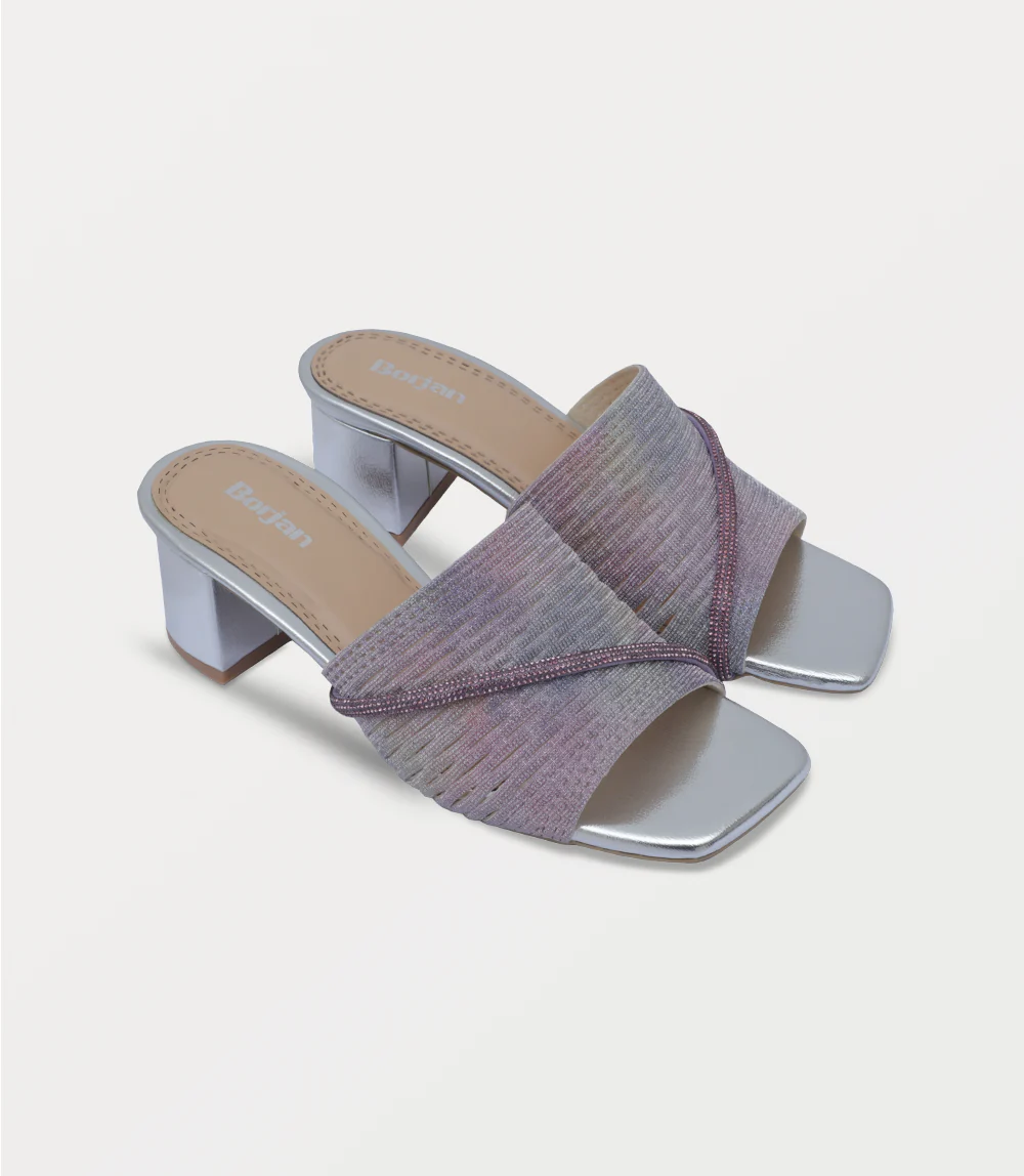 Women Slipper Heels-LILAC - Image 2