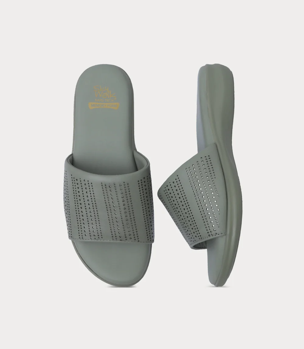Women Comfort Slipper-MINT - Image 4