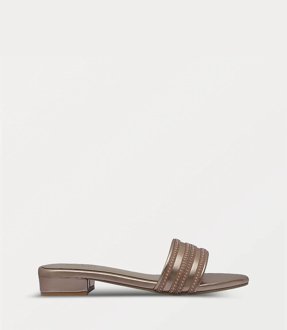 Women Slipper-ROSE GOLD