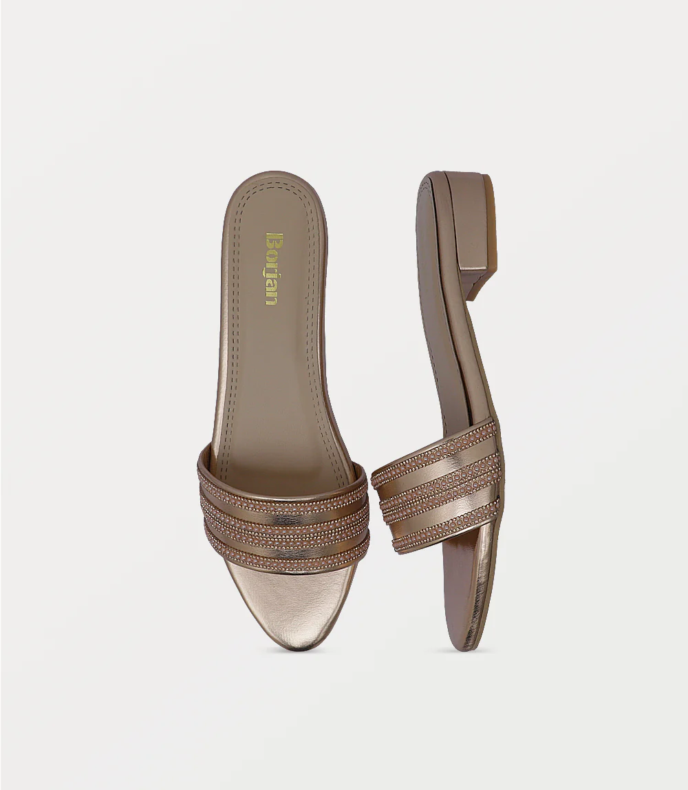 Women Slipper-ROSE GOLD - Image 4